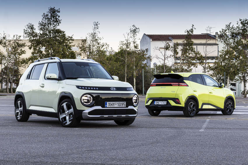 BYD Dolphin Surf - Hyundai Inster